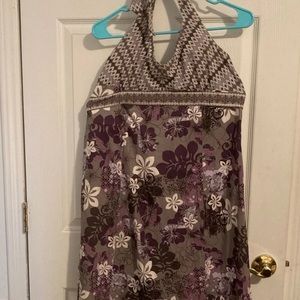 Athleta Pack Everywhere Halter Dress Sz 14